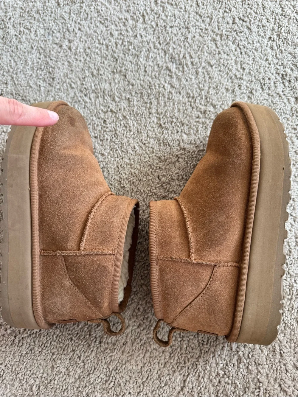 UGG® Kids' Classic Ultra Mini Platform Boot - size 5